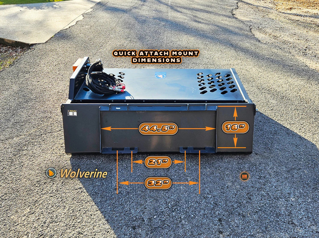 Wolverine Skid Steer Rock Rake